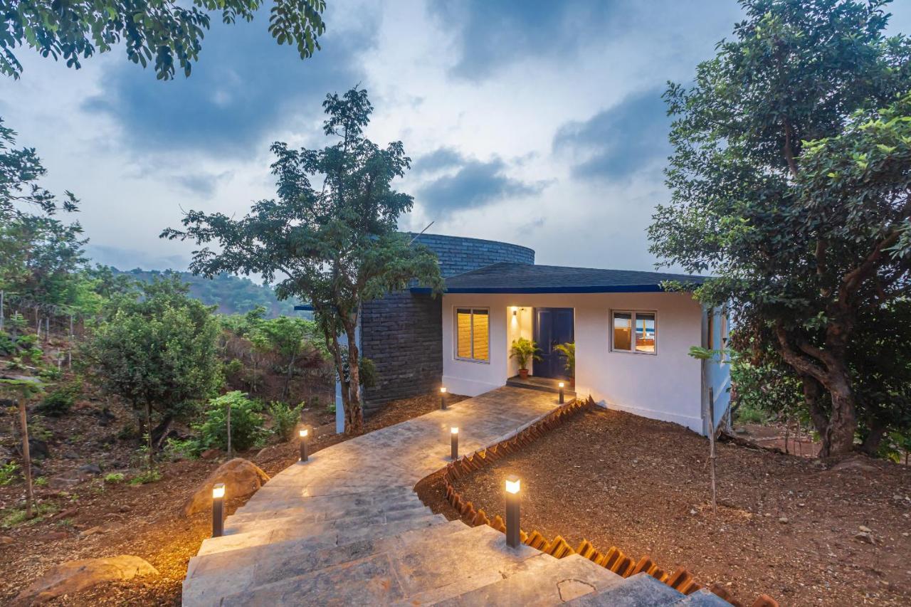Saffronstays Kaia Waters By Kosha Villas, Pawna - Greek Style Villa With Panoramic View Of Pawna Lake Kolvan Bagian luar foto