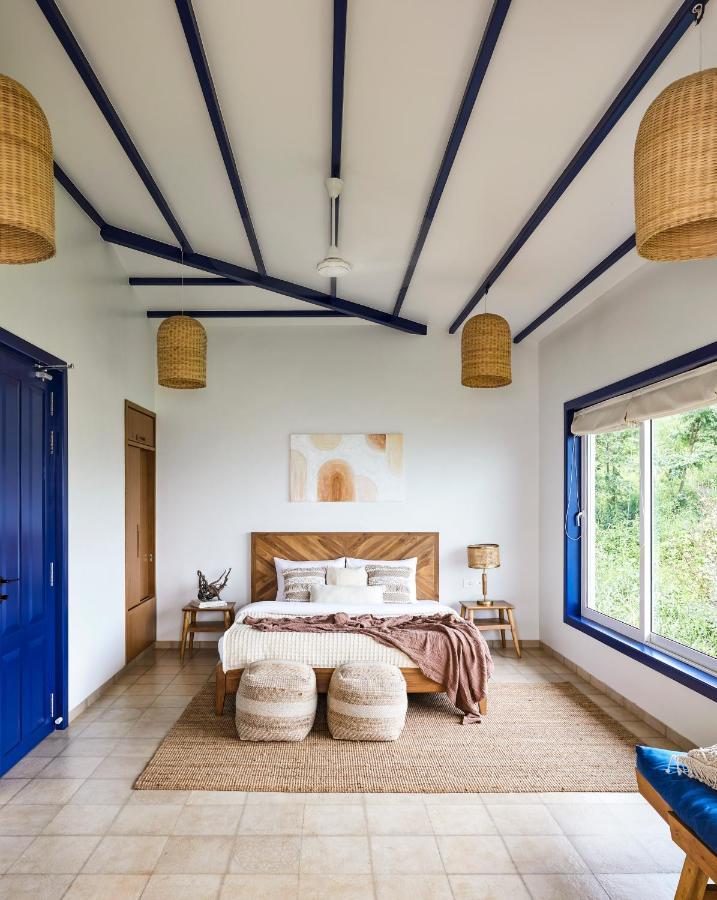 Saffronstays Kaia Waters By Kosha Villas, Pawna - Greek Style Villa With Panoramic View Of Pawna Lake Kolvan Bagian luar foto